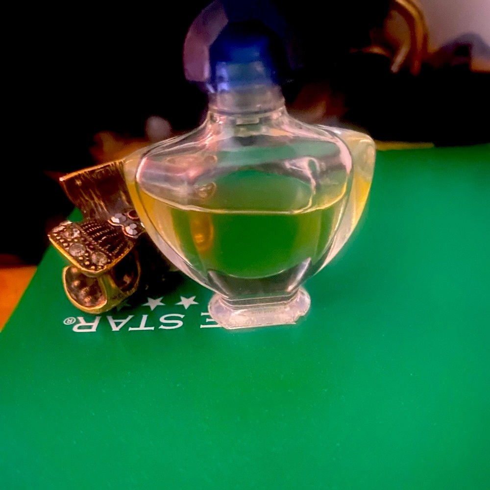 GUERLAIN SHALIMAR MINIATURE Perfume w ORANGE BLOSSOM Oil SPLASH Bottle